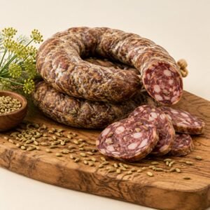 Salsiccia stagionata con finocchietto